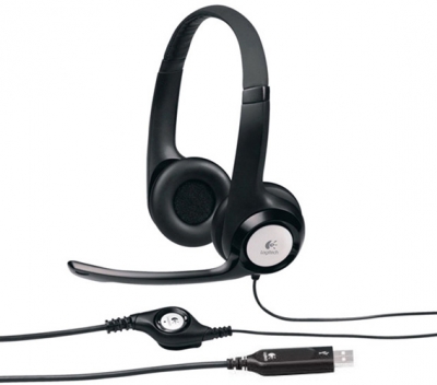 Logitech Headset H390 USB Наушники с микрофоном