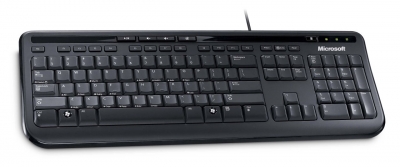 ���������� Microsoft Wired Keyboard 600 Black
