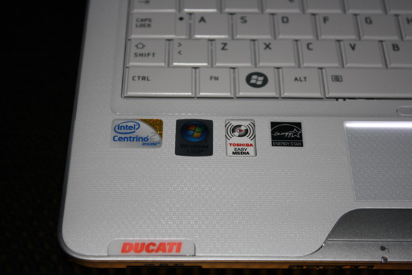 Toshiba Satellite U500 Ducati